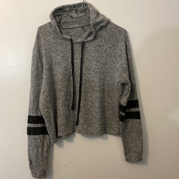 Love Charm Sport xl gray pull over hoodie - Picture 1 of 6